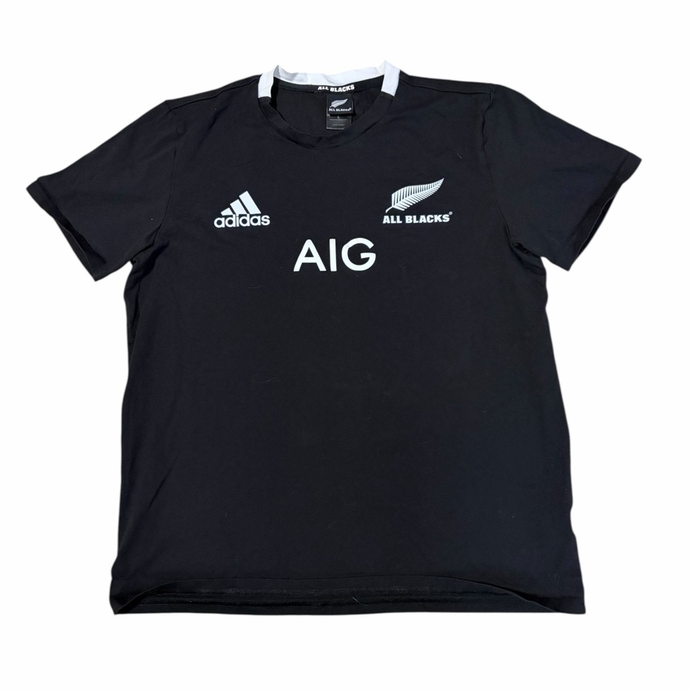 Adidas All Blacks New Zealand 2018 2019 Rugby Jersey Mens Large CW3134